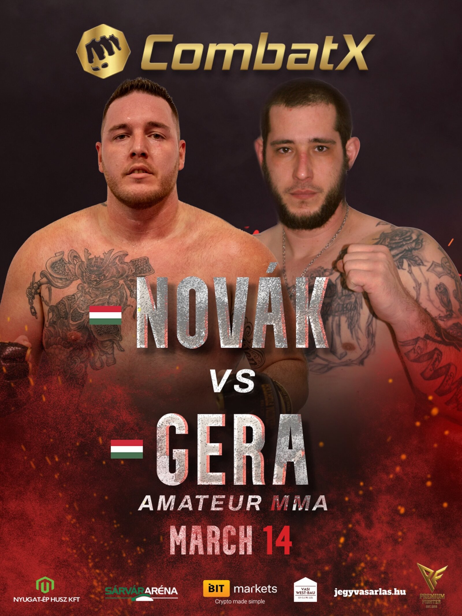 Novak vs Gera - amateur MMA