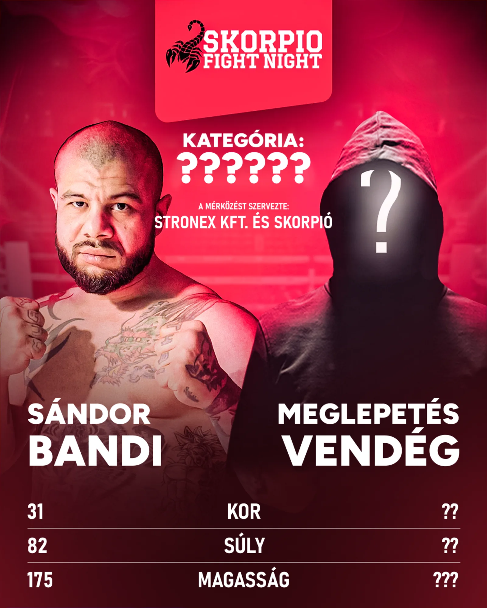 Sándor Bandi - meglepetés