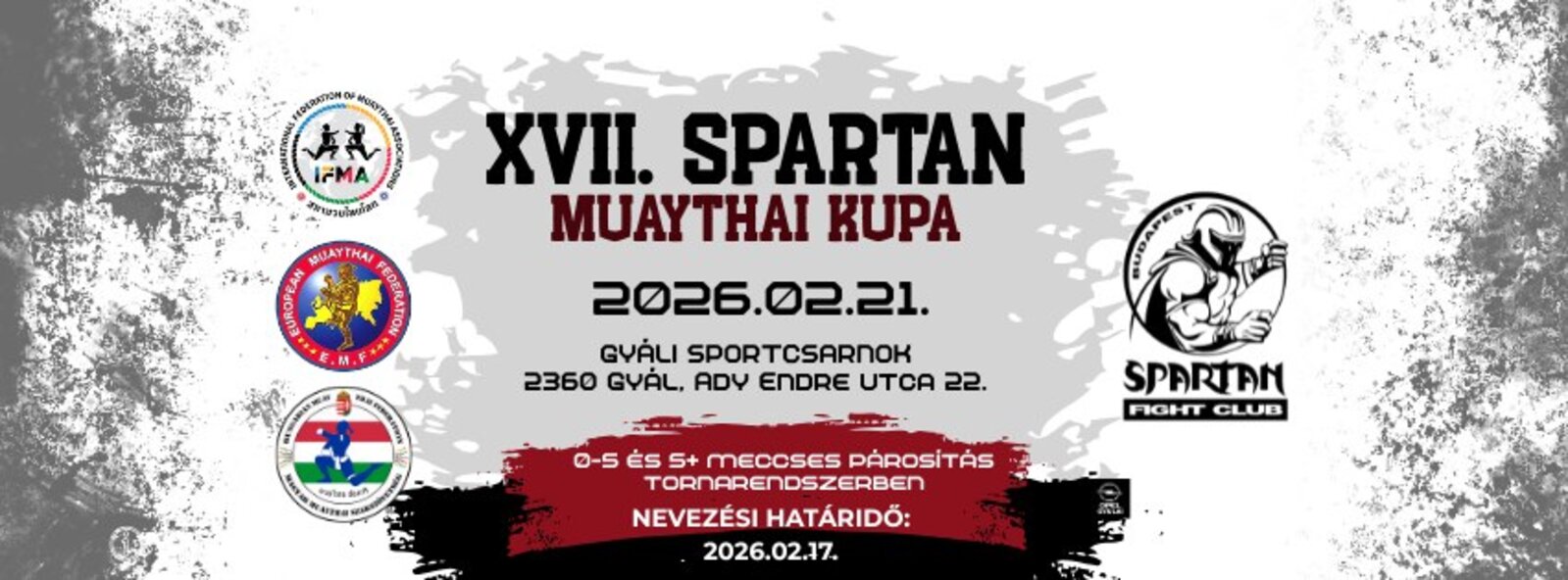 XVII. Spartan Muaythai Kupa
